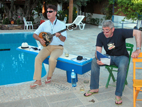 griechisch singen auf Rhodos