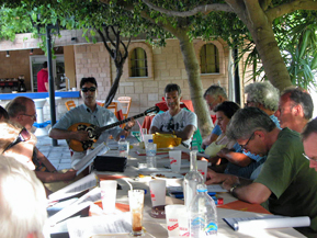 griechisch singen auf Rhodos